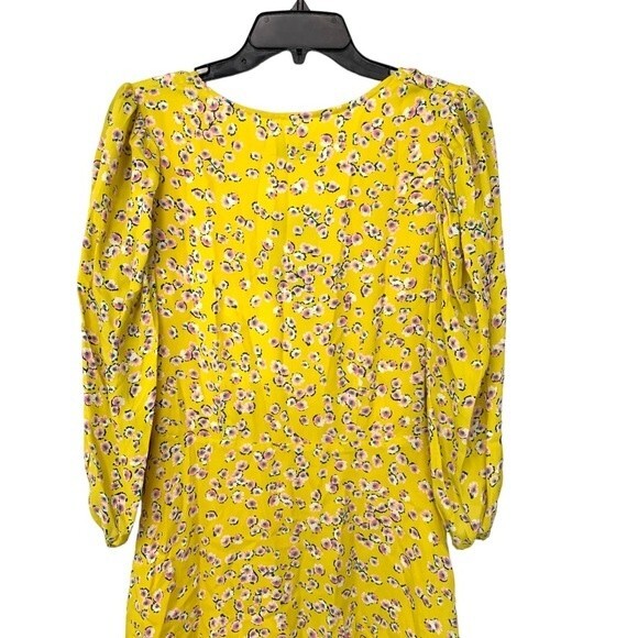 NWT NICHOLAS | Danni Hastings Floral Tie Mini Dress 6 - Picture 4 of 11